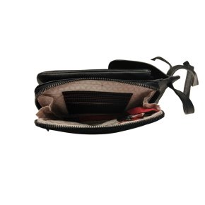 Aunts & Uncles TULIP phone bag jet black